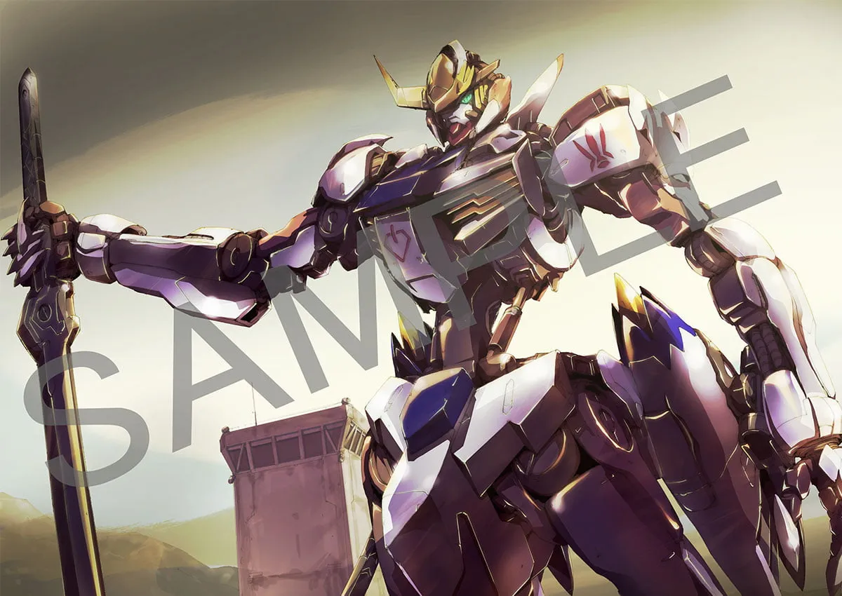 gundam iron blood orphans 10th anniversary art book 9