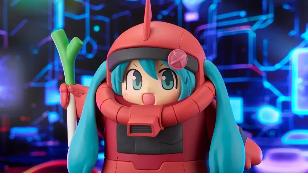 hatsune miku gundam char zaku kigurumi 2