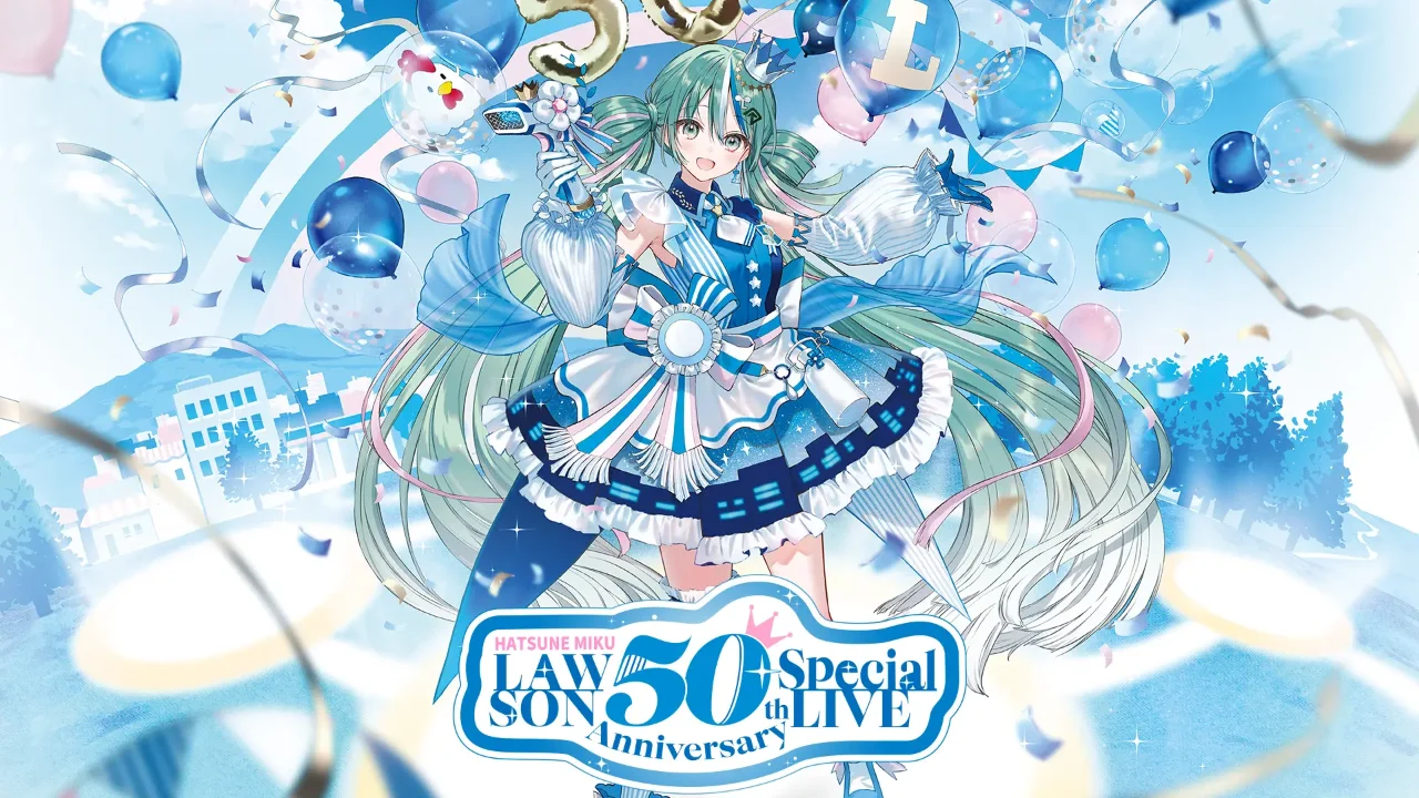 Hatsune Miku to headline a special live concert for Lawson's 50th