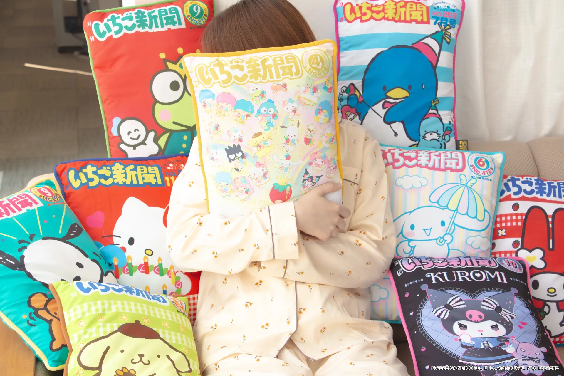 japan post sanrio ichigo shimbun 50th 7