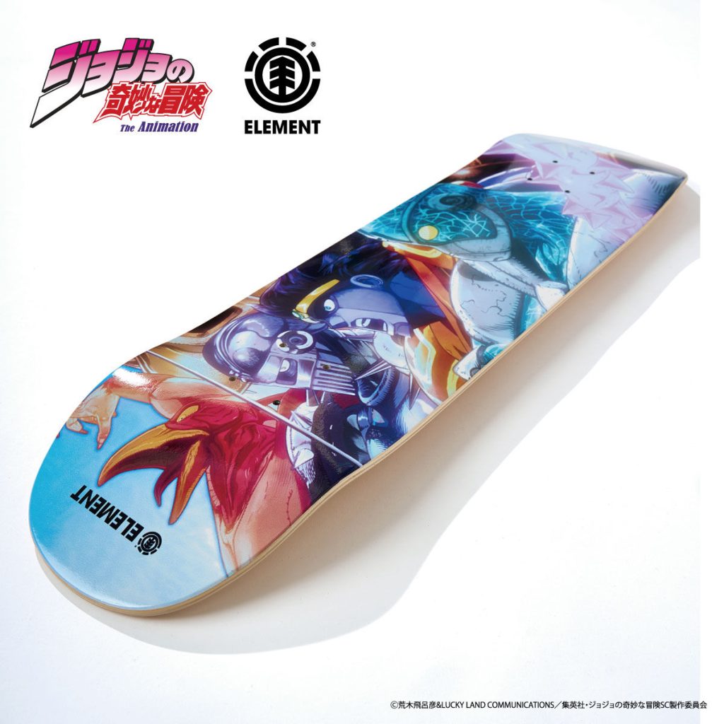 ELEMENT opens orders for 8 new JoJo's Bizarre Adventure skateboard