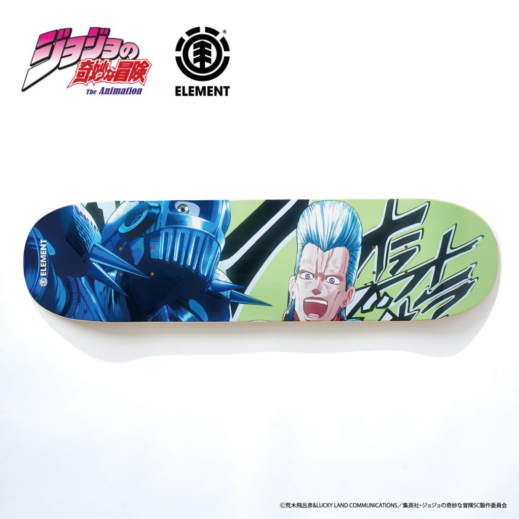 ELEMENT opens orders for 8 new JoJo's Bizarre Adventure skateboard