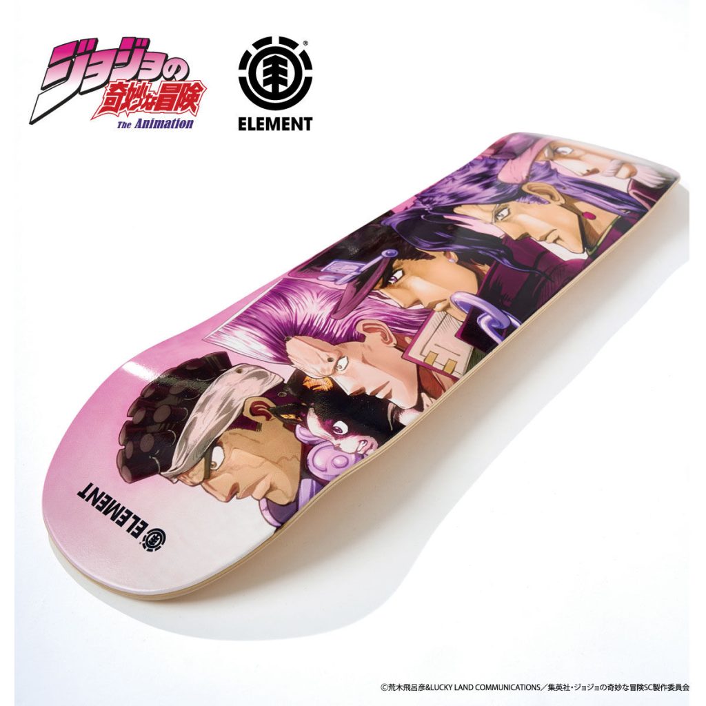 ELEMENT opens orders for 8 new JoJo's Bizarre Adventure skateboard
