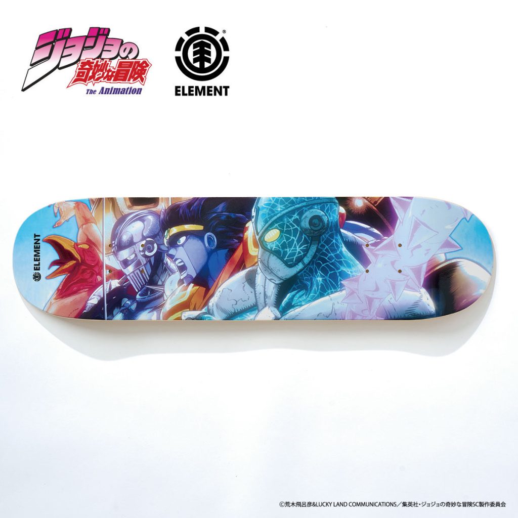 ELEMENT opens orders for 8 new JoJo's Bizarre Adventure skateboard