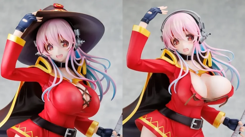 kdcolle super sonico megumin konosuba figure 0