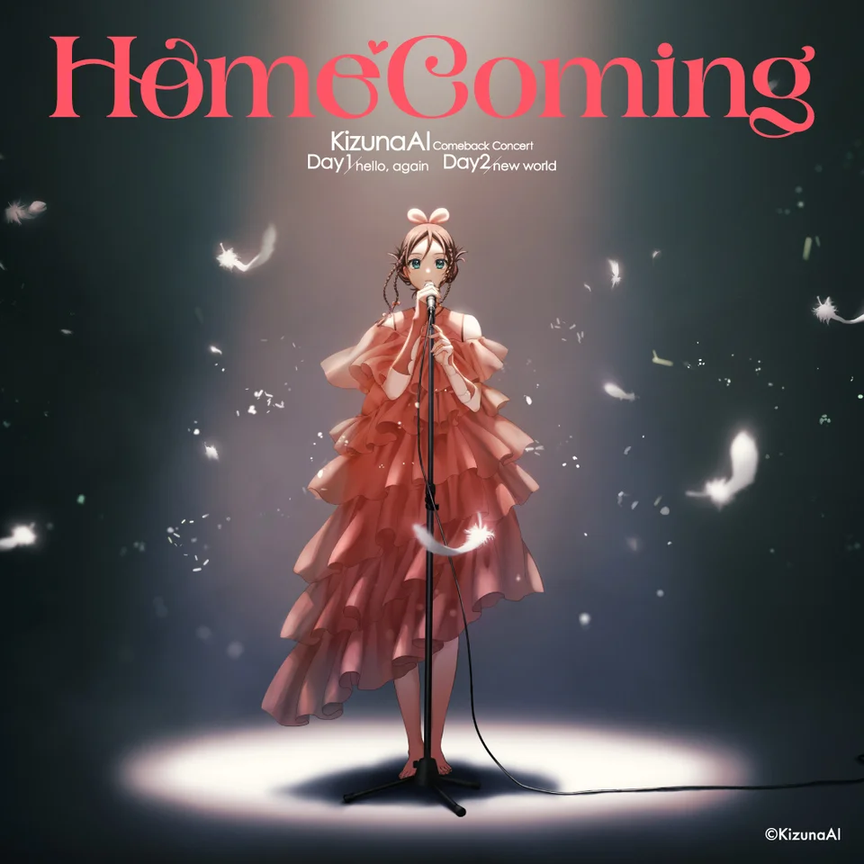 The original VTuber KizunaAI holds comeback concert after 3 year