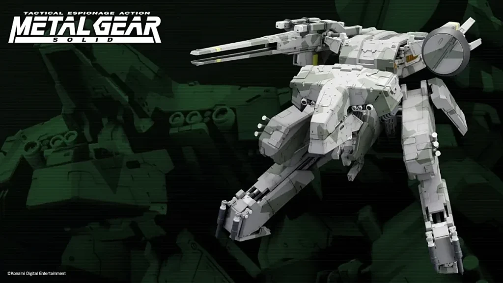 kotobukiya metal gear rex model kit 12