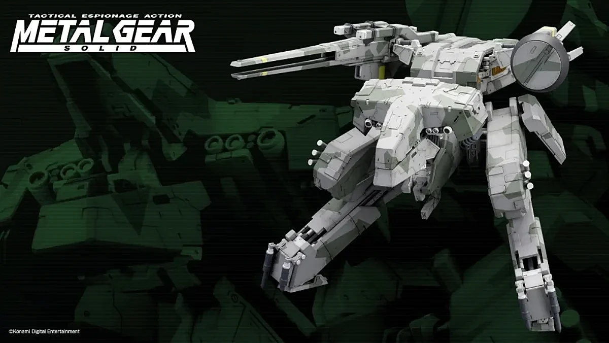 KOTOBUKIYA L GEAR REX プラモデル Build your own Metal Gear REX as popular Metal Gear Solid model