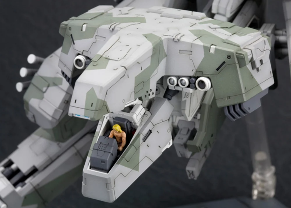 kotobukiya metal gear rex model kit 7