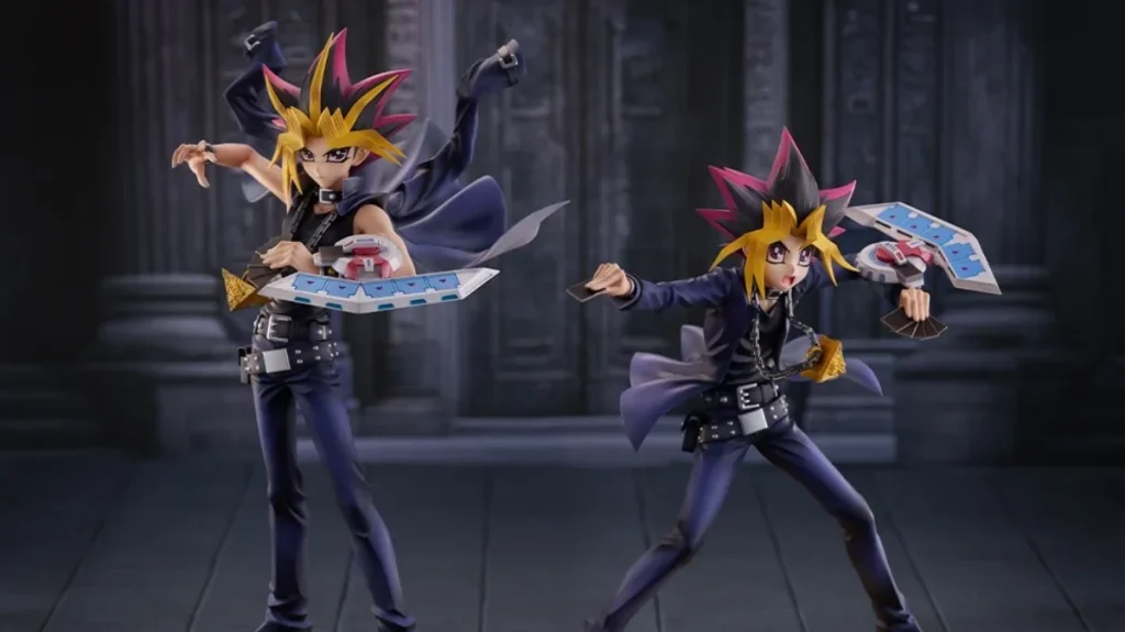 kotobukiya passionate yami and yugi yugioh statue 00