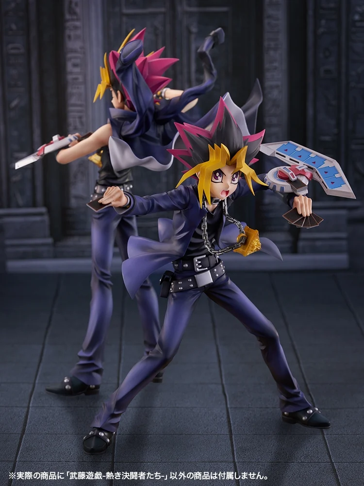 kotobukiya passionate yami and yugi yugioh statue 2
