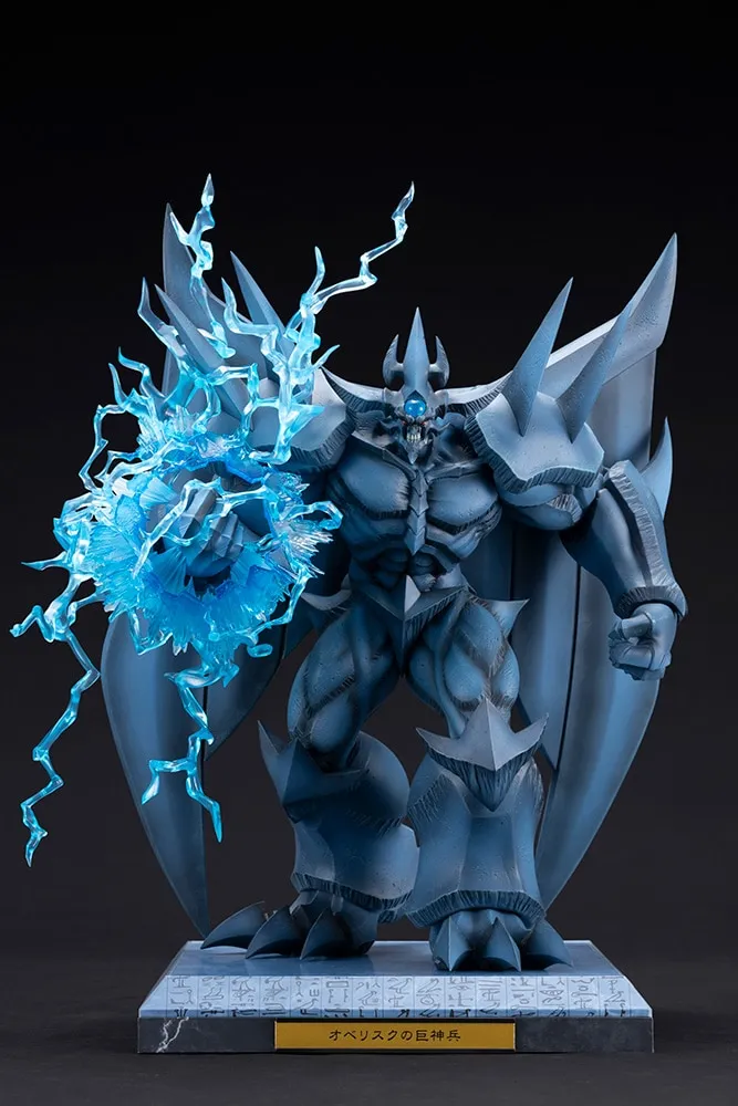 kotobukiya yugioh egyptian gods statue set 14