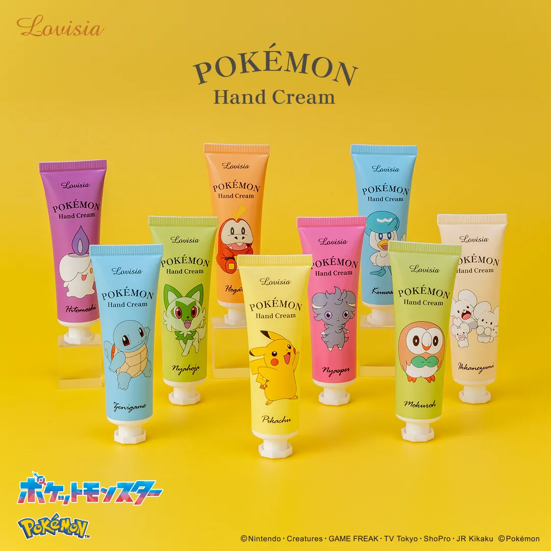 lovisia pokemon hand cream 30 types 7