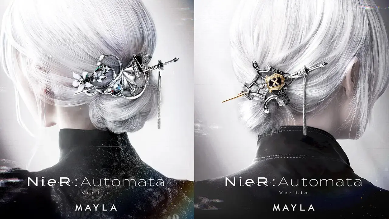 NieR:Automata ver1.1a MAYLA ピアス MAYLA マイラ ニーア オートマタ Ver1.1a アクセサリー ピアス