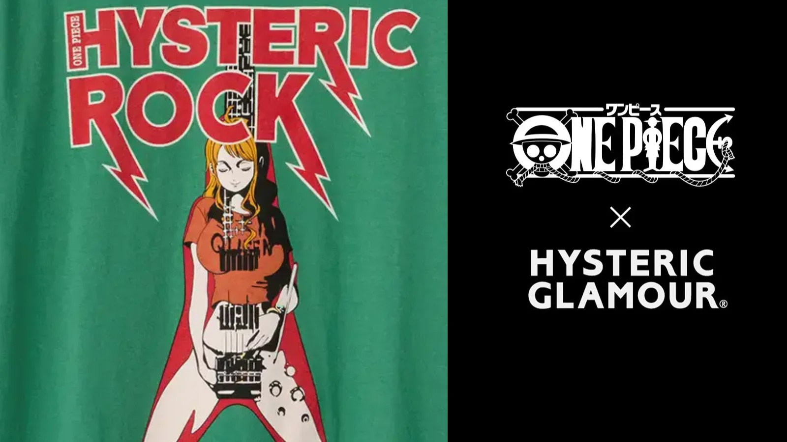 Nami, Boa and Robin are the stars of a new rock inspired One