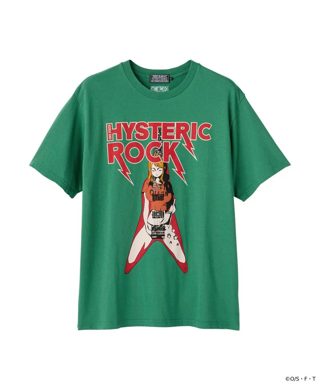 ONE PIECE×HYSTERIC GLAMOUR NAMI FLYING V ONE PIECE x HYSTERIC GLAMOUR/ NAMI FLYING V T-shirt White