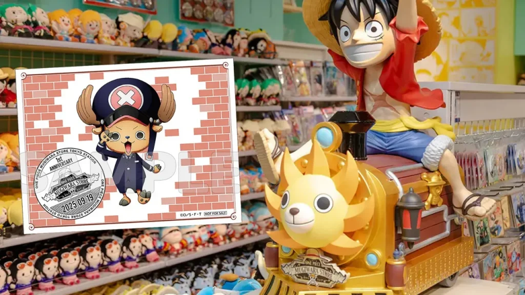 one piece tokyo station mugiwara store chopper 4