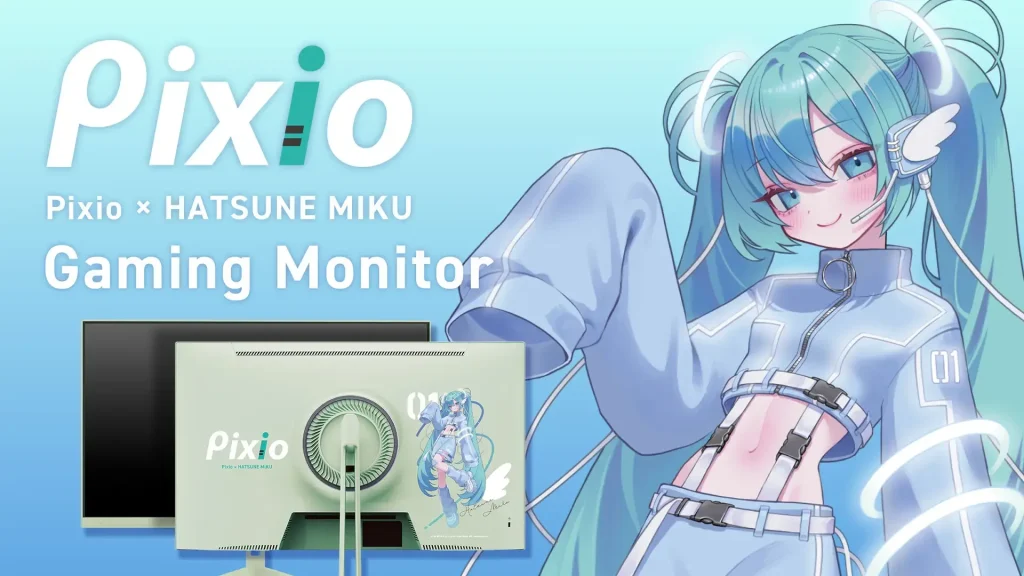 pixio hatsune miku monitor 1