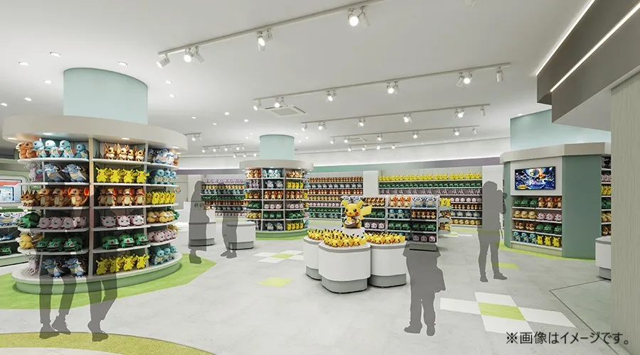 Japan's new Slowpoke themed Pokémon Center reveals exclusive merch