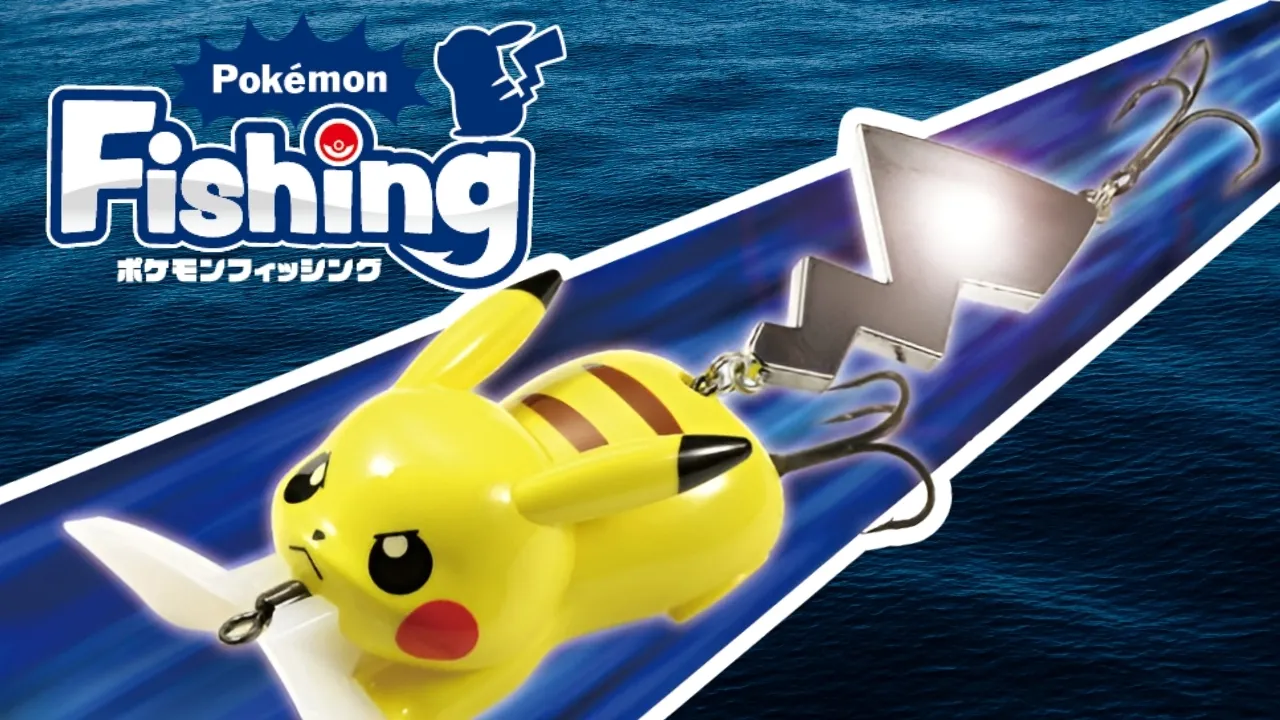 Official Pokémon fishing lure range adds new Pikachu model