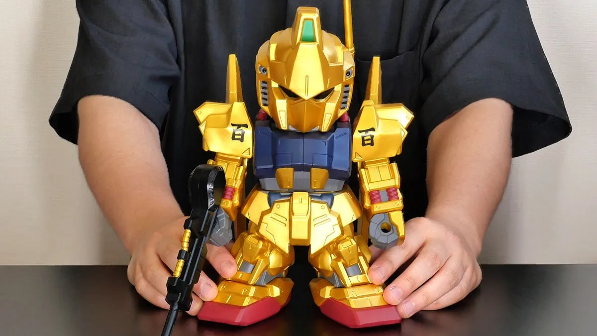 shiki° Zeta Gundam's Hyaku Shiki gets a new jumbo sized soft vinyl