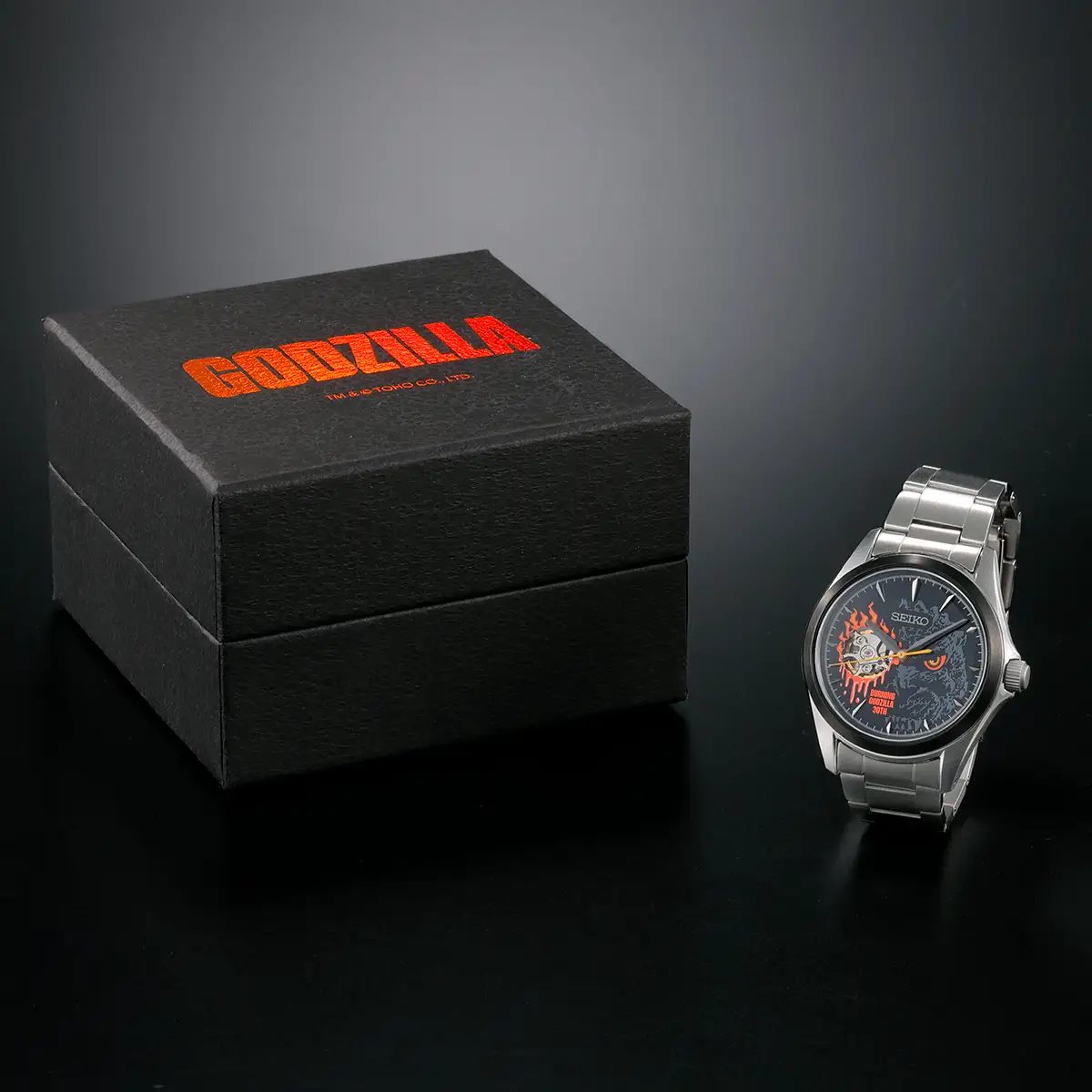 seiko burning godzilla 30th watch 7