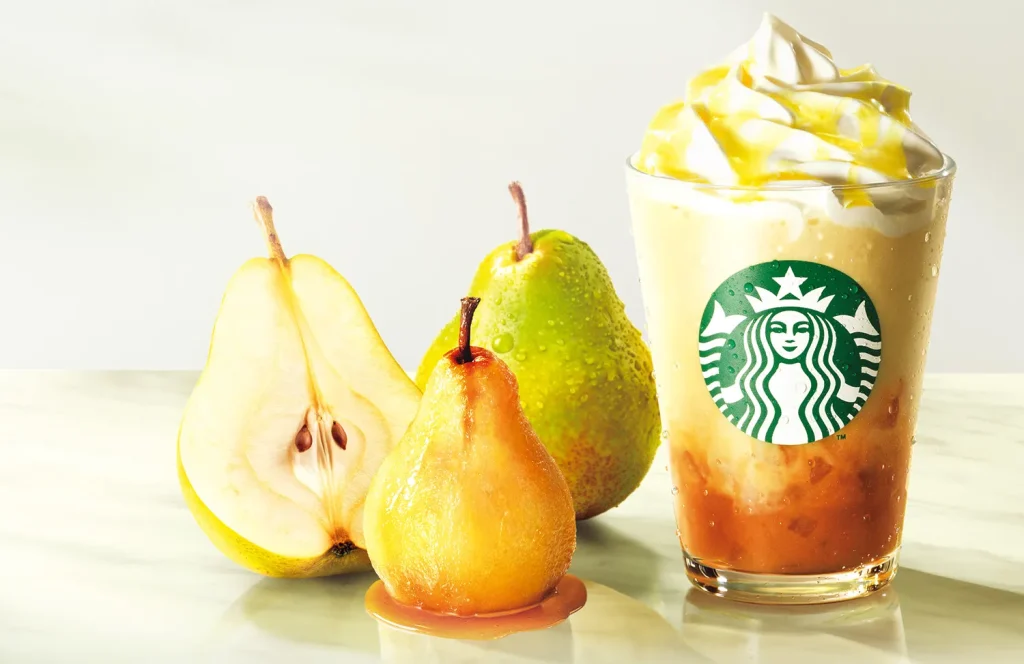 starbucks pear caramel autumn 2025 3