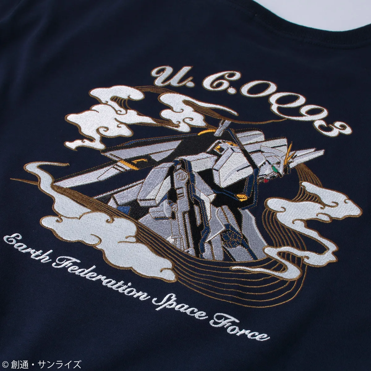 strict g gundam embroidered t shirts 11