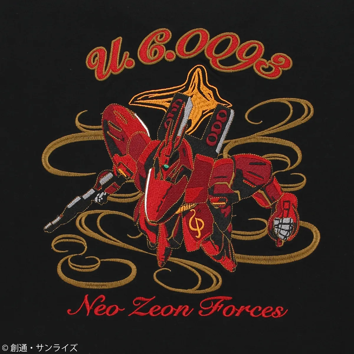 strict g gundam embroidered t shirts 18