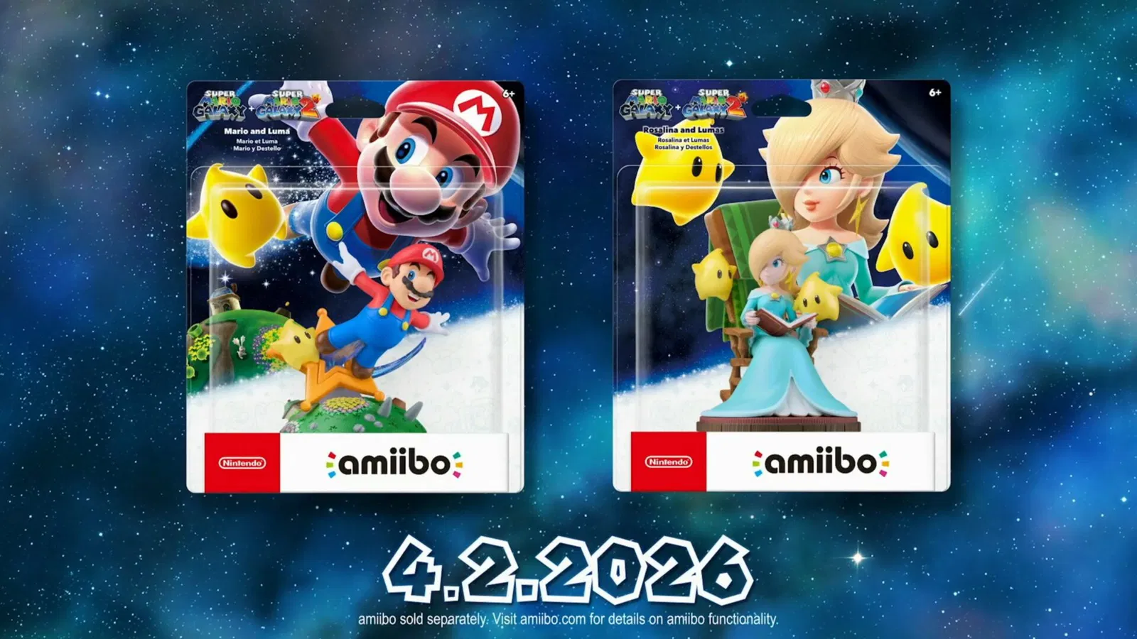 super mario galaxy amiibos
