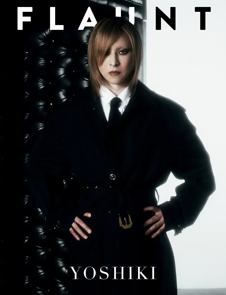 yoshiki flaunt magazine 1