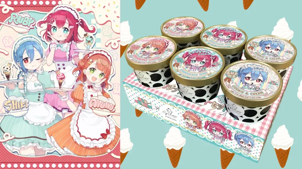 Love Live!'s AiScReam get their own official ice cream collab with