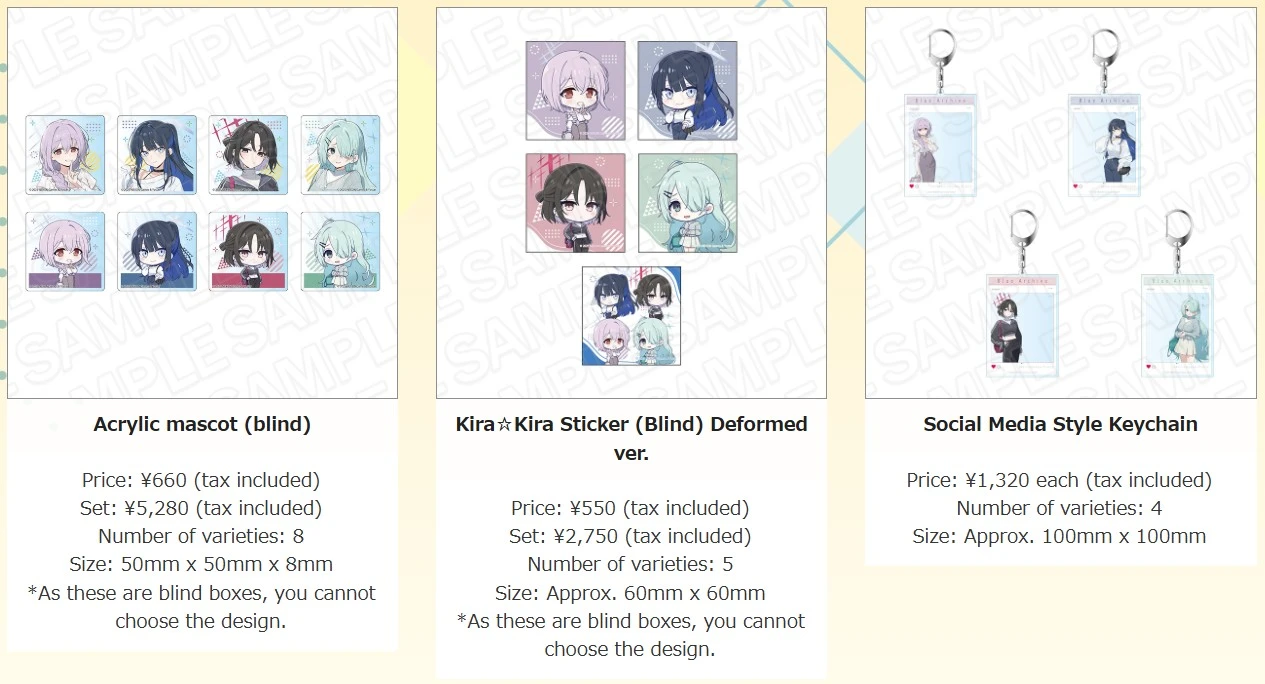 Blue Archive pop up shop 2