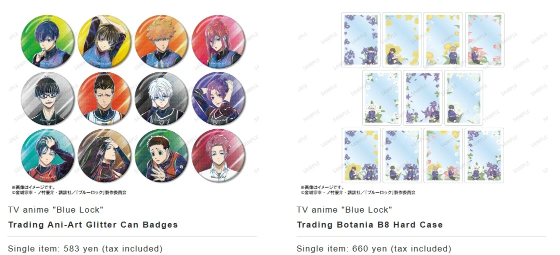 Blue Lock pop up shop in Marui 6