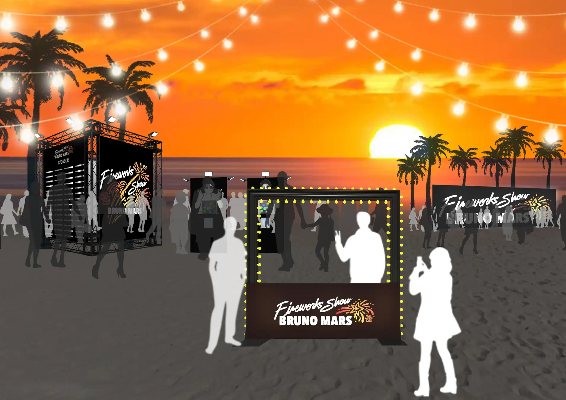 チケット Bruno Mars Fireworks Show Bruno Mars Fireworks Show 2025 Ticket (Saitama/Osaka Fireworks