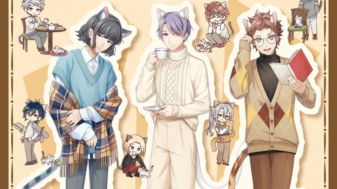 Cat themed Bungo to Alchemist cafe