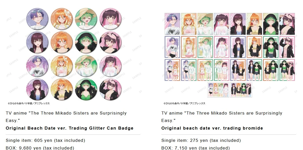 Dealing with Mikadono Sisters Is a Breeze pop up shop 2