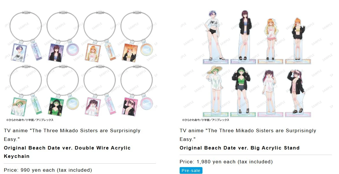 Dealing with Mikadono Sisters Is a Breeze pop up shop 4