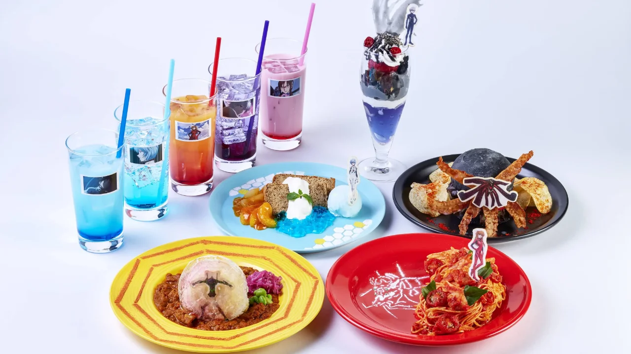 Evangelion 30th anniversary cafe roppongi