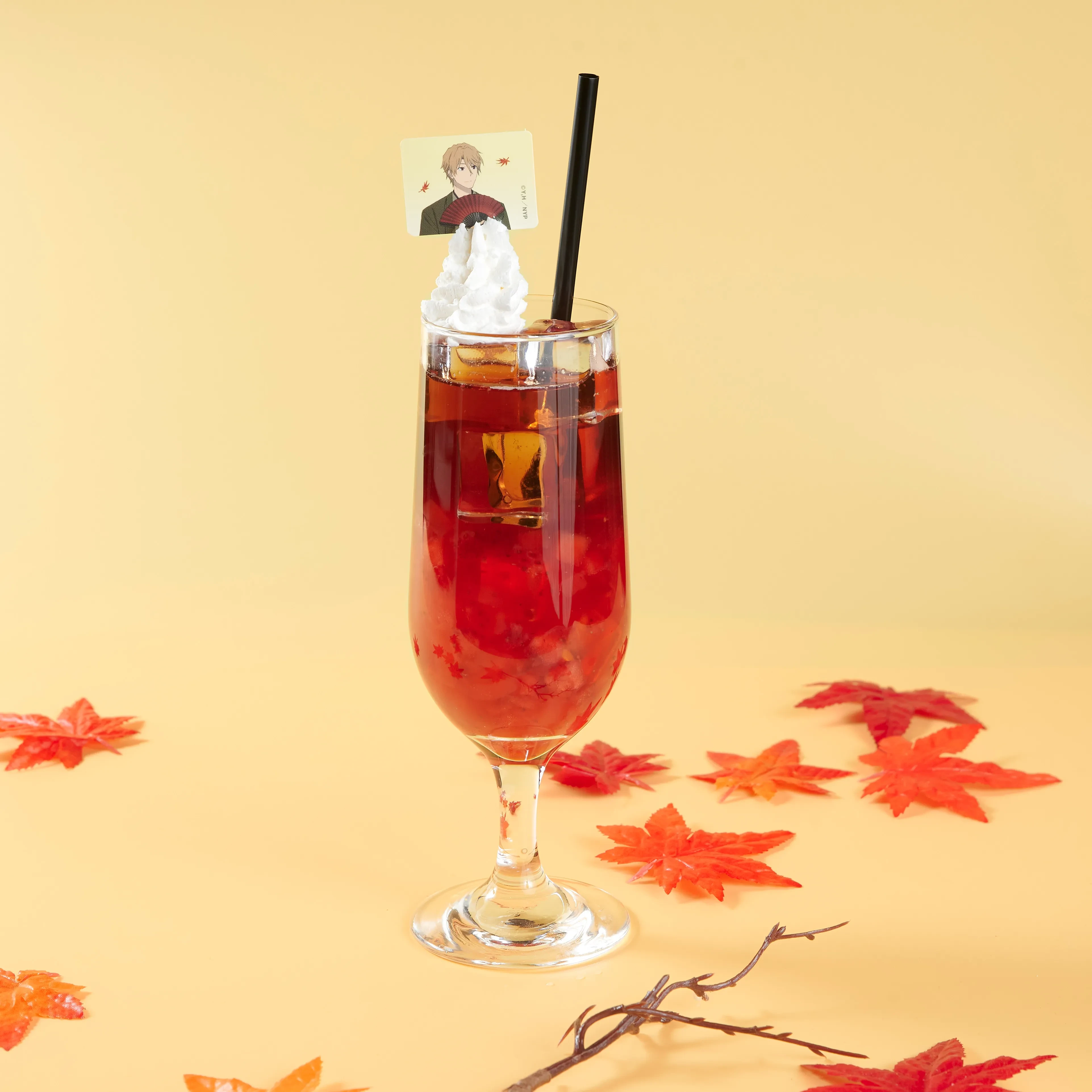 Fall themed Natsume's Book of Friends Cafe 10