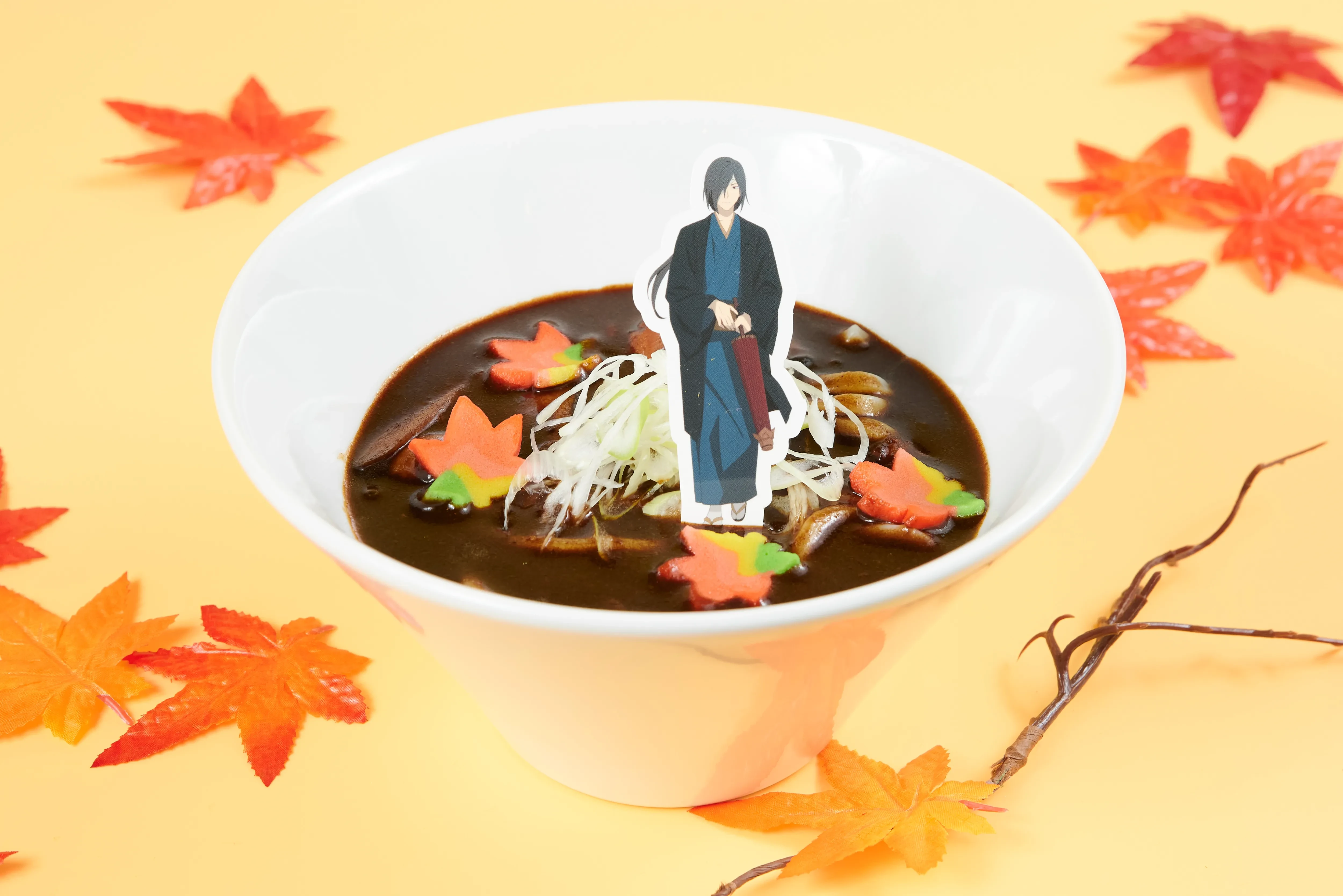 Fall themed Natsume's Book of Friends Cafe 2