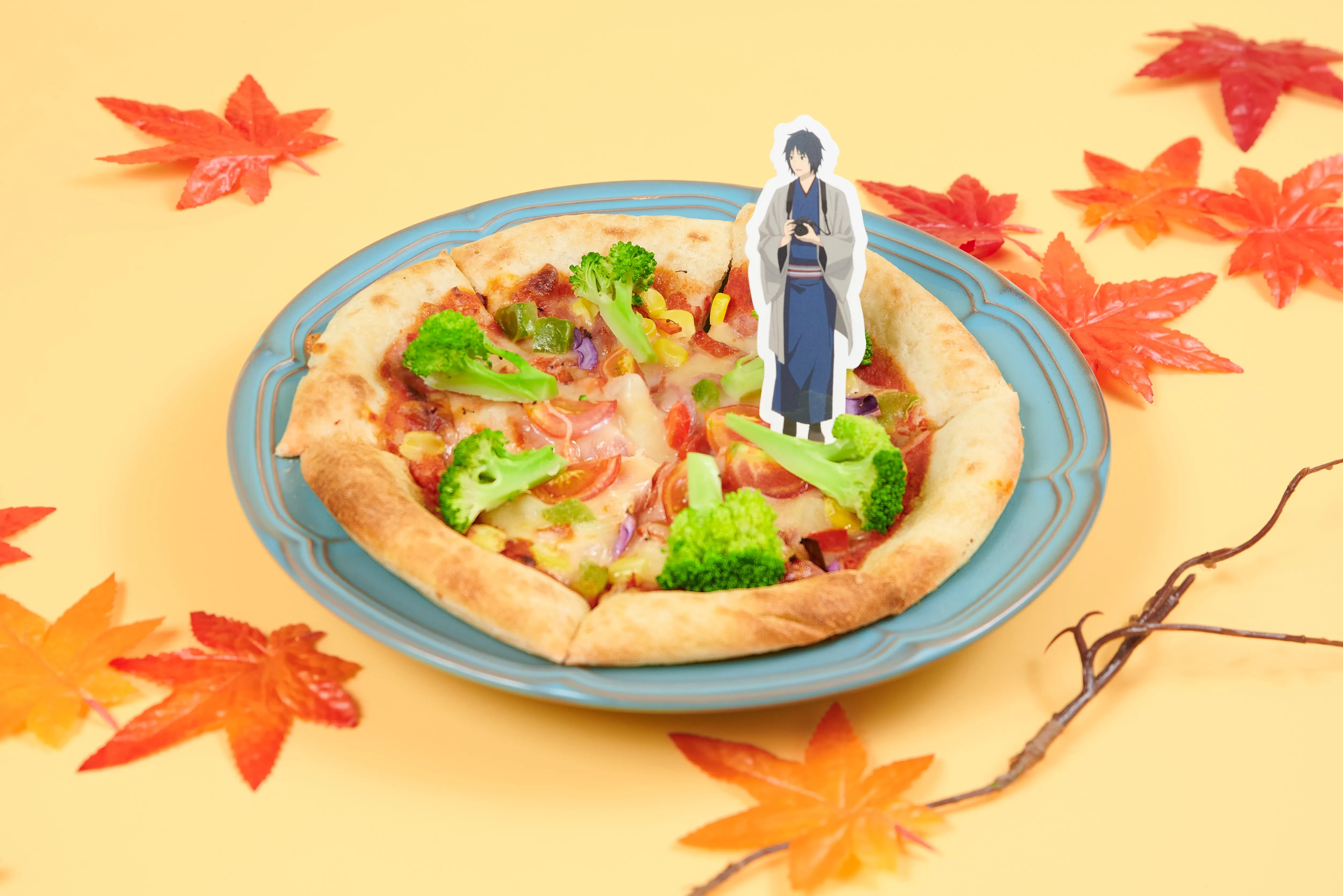 Fall themed Natsume's Book of Friends Cafe 3