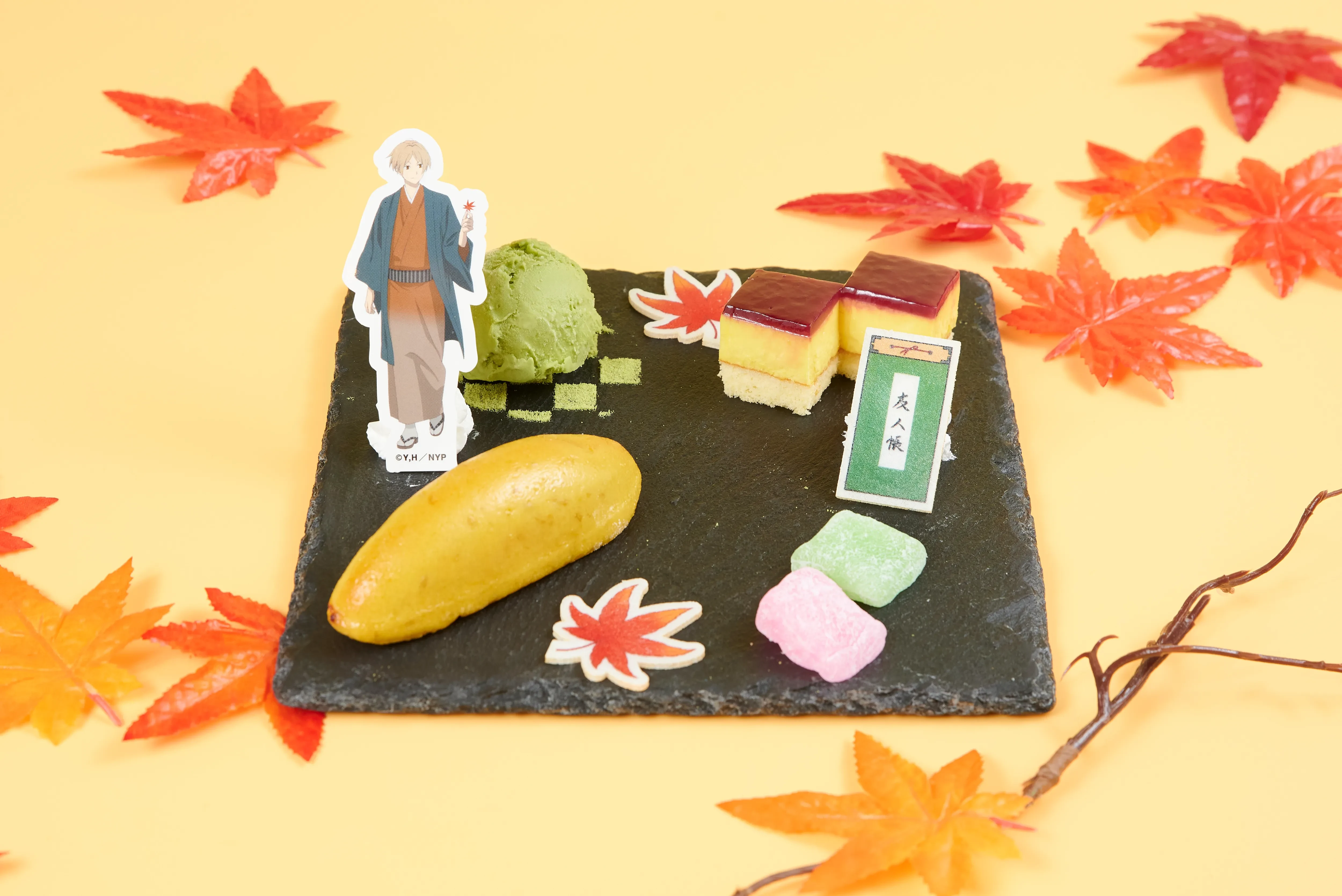 Fall themed Natsume's Book of Friends Cafe 4