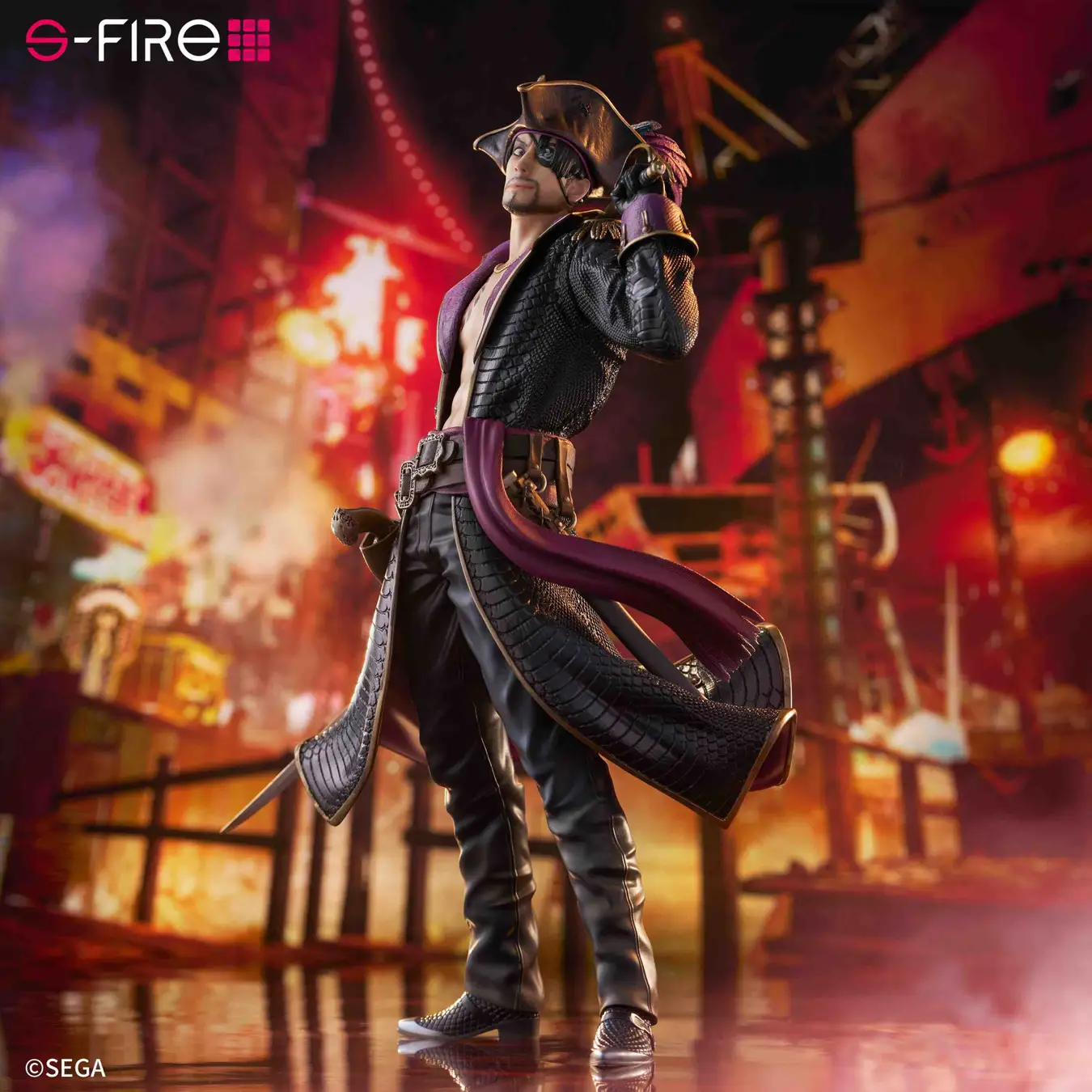 Goro Majima Pirate yakuza S Fire figure 1