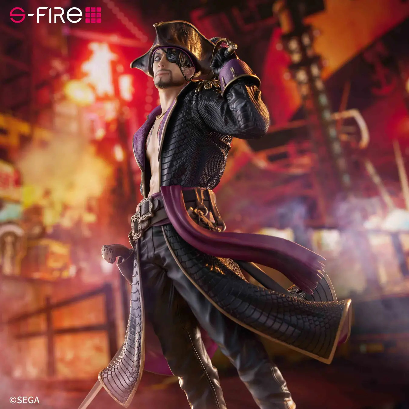 Goro Majima Pirate yakuza S Fire figure 2