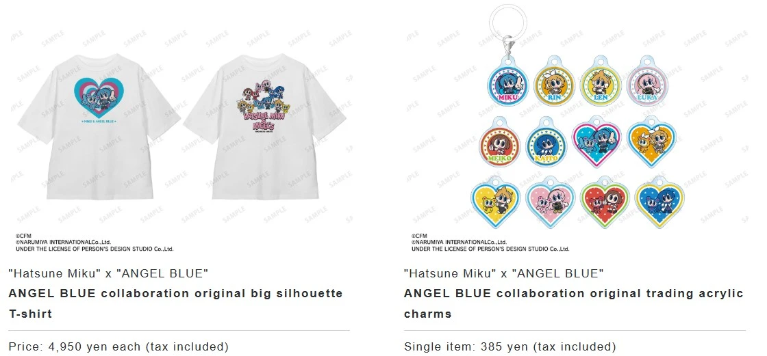 Hatsune Miku x Angel Blue pop up shop 5