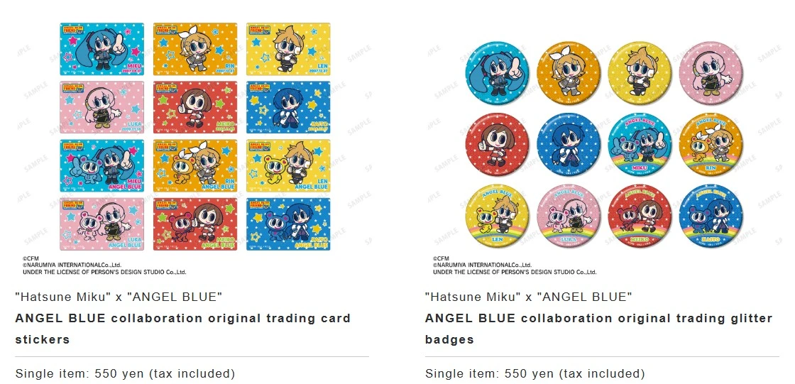 Hatsune Miku x Angel Blue pop up shop 6