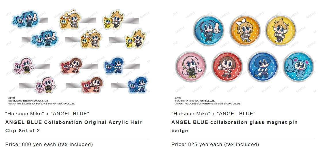 Hatsune Miku x Angel Blue pop up shop 7