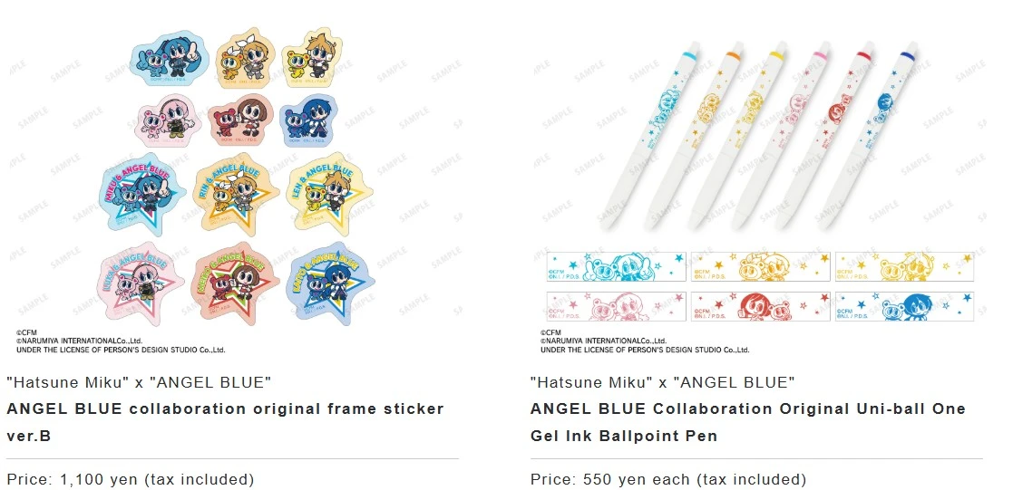 Hatsune Miku x Angel Blue pop up shop 9