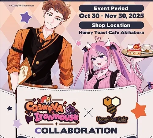 Ironmouse and CDawgVA collab cafe 2